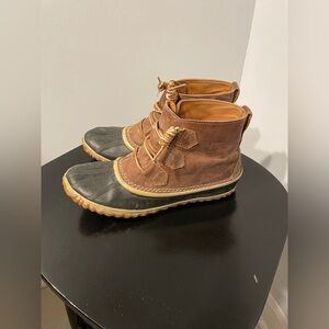 Sorrel waterproof leather Duck boots women’s size 7.5